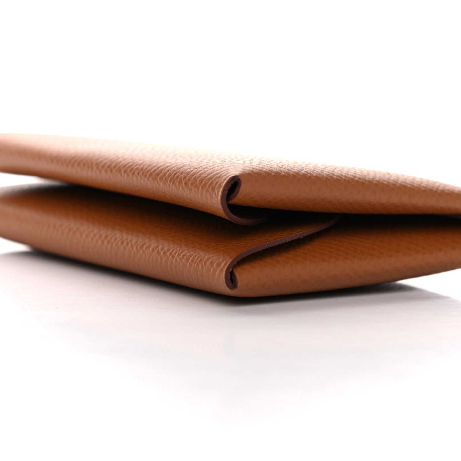 Hermes Epsom Calvi Duo Card Case Gold 9 of 10