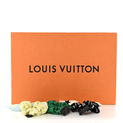 Louis Vuitton Silk Summer Stardust Scrunchies Set Multicolor 4 of 4