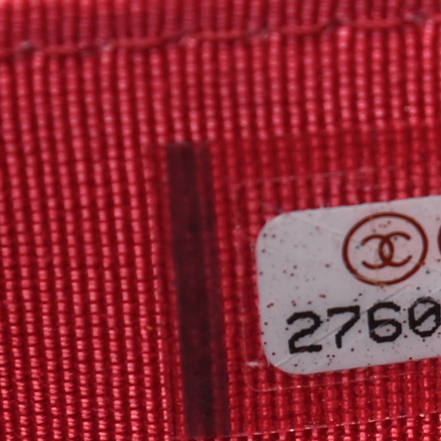 Chanel Grained Calfskin Quilted CC Box Wallet On Chain WOC Red 5 of 5