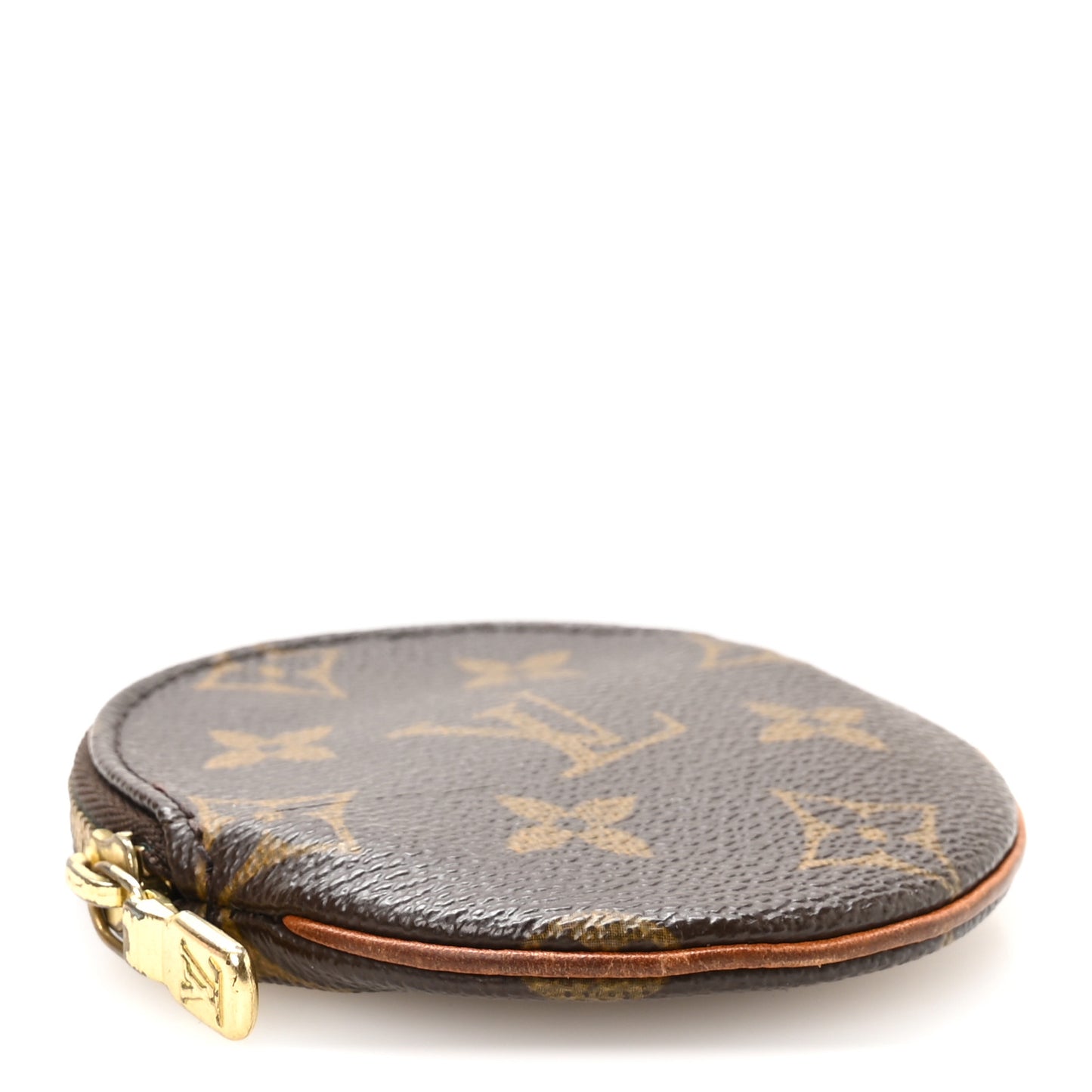 Monogram Round Coin Purse