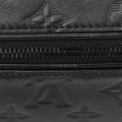 Louis Vuitton Calfskin Monogram Shadow Discovery Bumbag Black 10 of 10