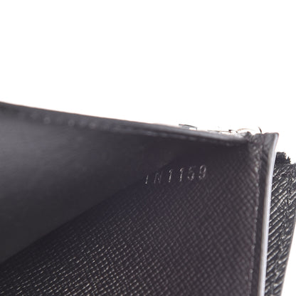 Louis Vuitton Epi Twist Compact Wallet Black 7 of 8
