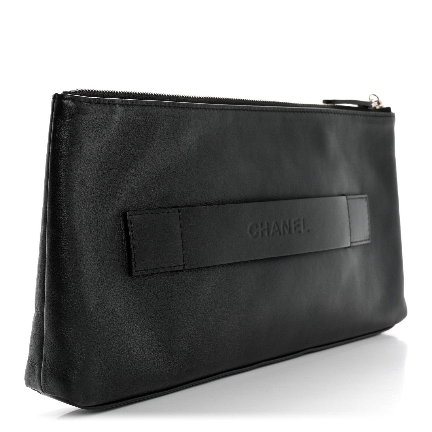 Chanel Metallic Calfskin Keyboard Pouch Black 3 of 7