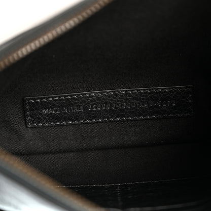 Balenciaga Agneau Arena Classic Hardware Le City Pouch On Strap Black 7 of 10