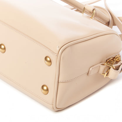 Saint Laurent Calfskin Classic Baby Duffle Beige 4 of 7