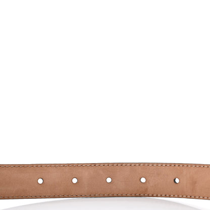 Gucci Moon Calfskin Interlocking G 25mm Belt 95 38 Black 4 of 5