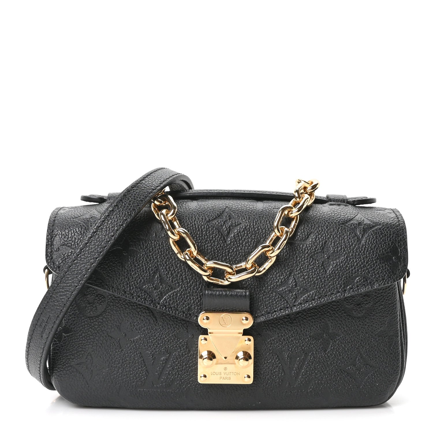 Louis Vuitton Empreinte Pochette Metis East West Black 1 of 8
