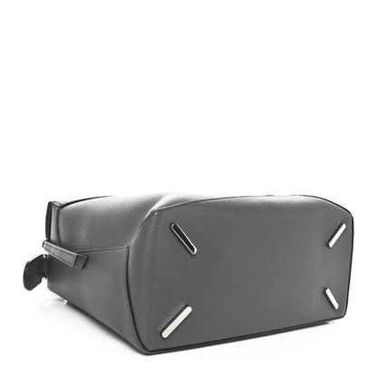 Loewe Calfskin Large Puzzle Edge Bag Dark Grey 4 of 9