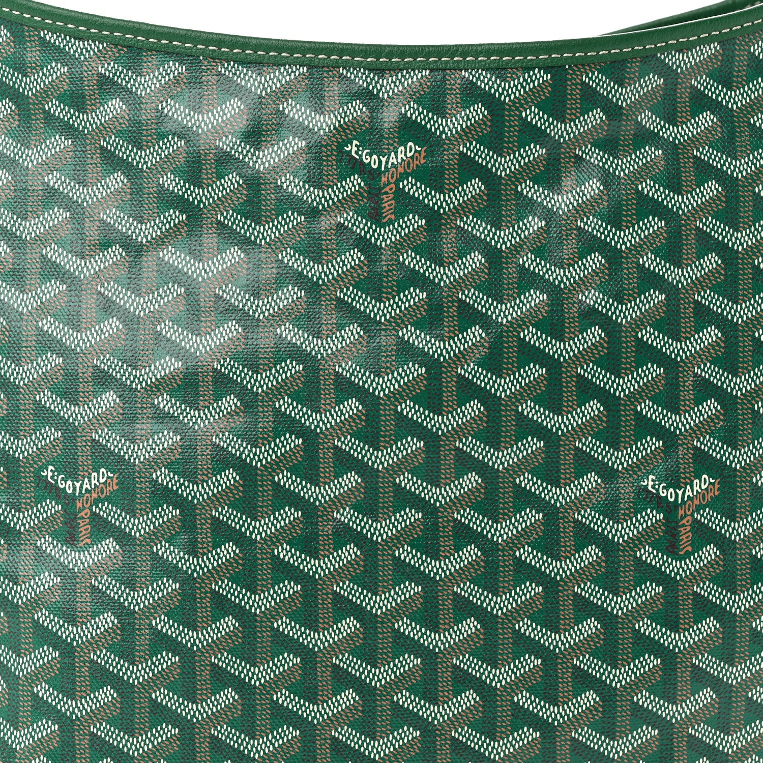 Goyard Goyardine Boheme Hobo Green 9 of 12