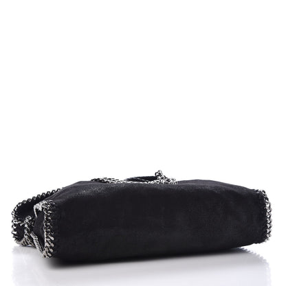 Stella McCartney Shaggy Deer Falabella Fold Over Tote Black 4 of 7