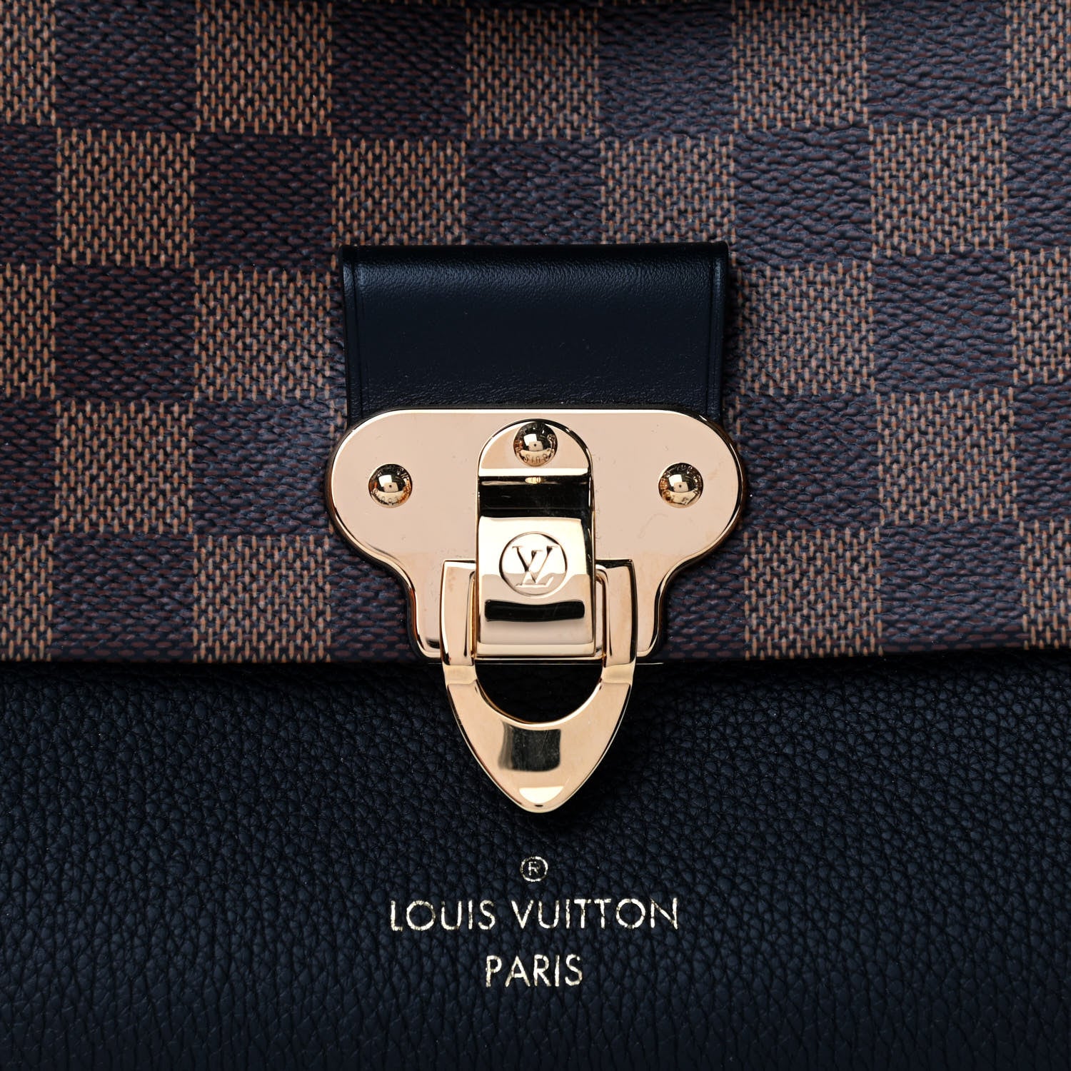 Louis Vuitton Damier Ebene Vavin PM Black 9 of 10
