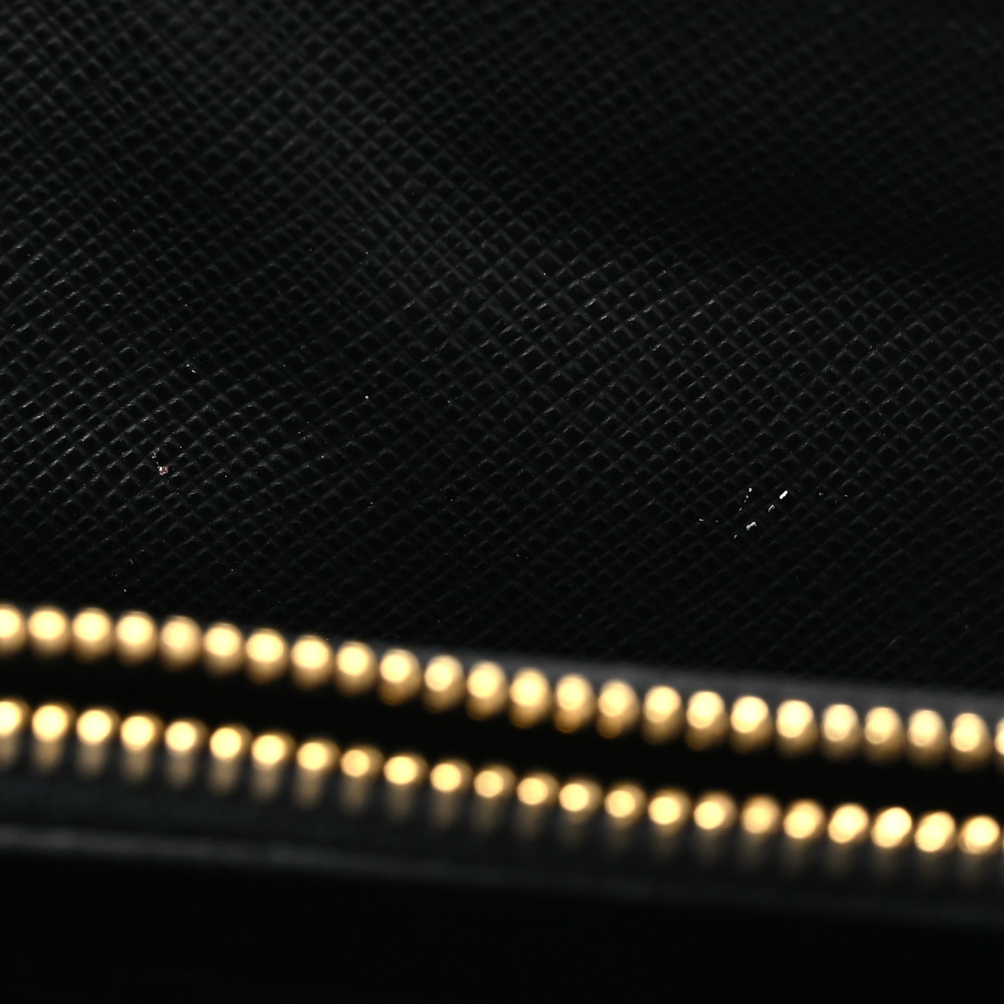 Saffiano Metal Continental Flap Wallet Black
