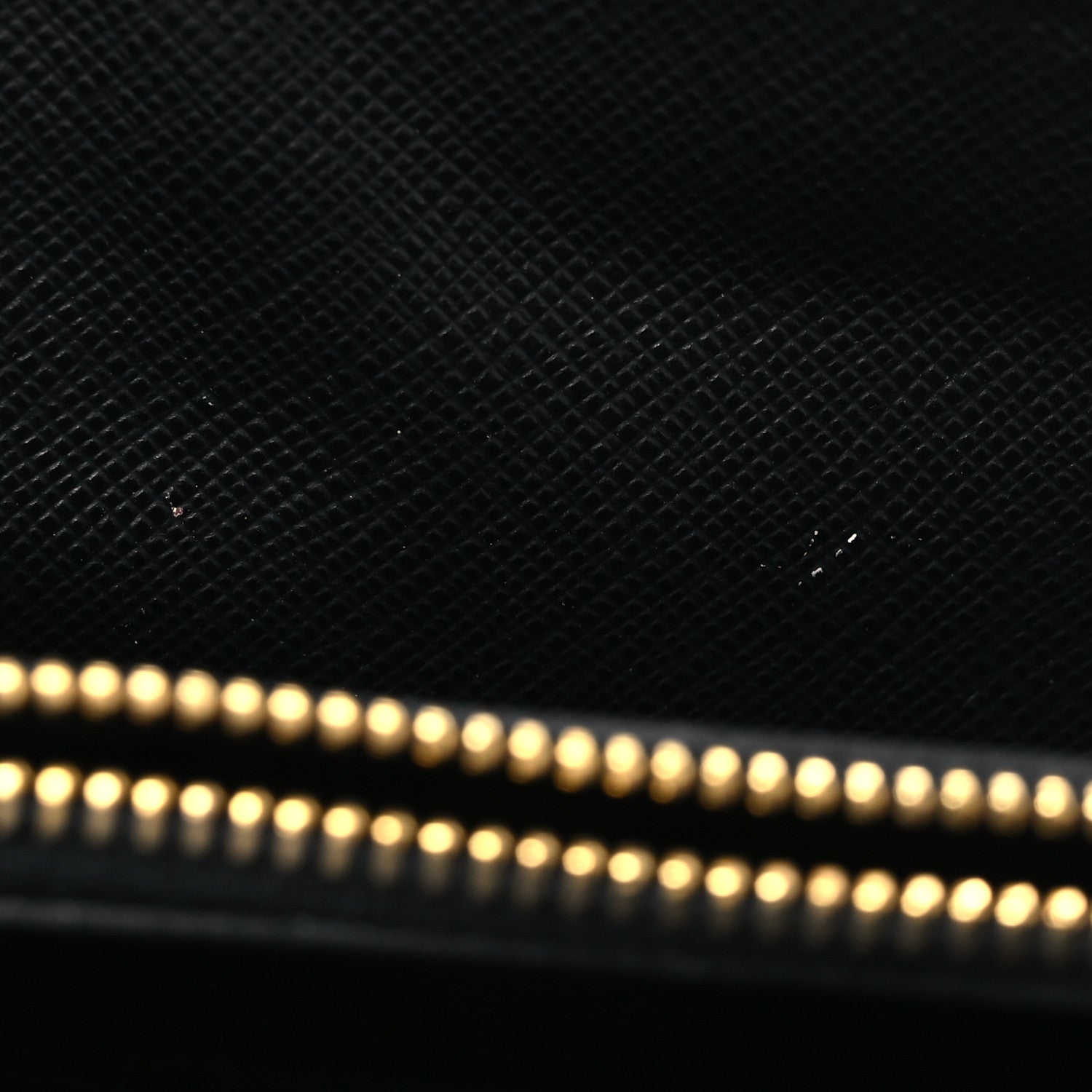 Prada Saffiano Metal Continental Flap Wallet Black 11 of 14