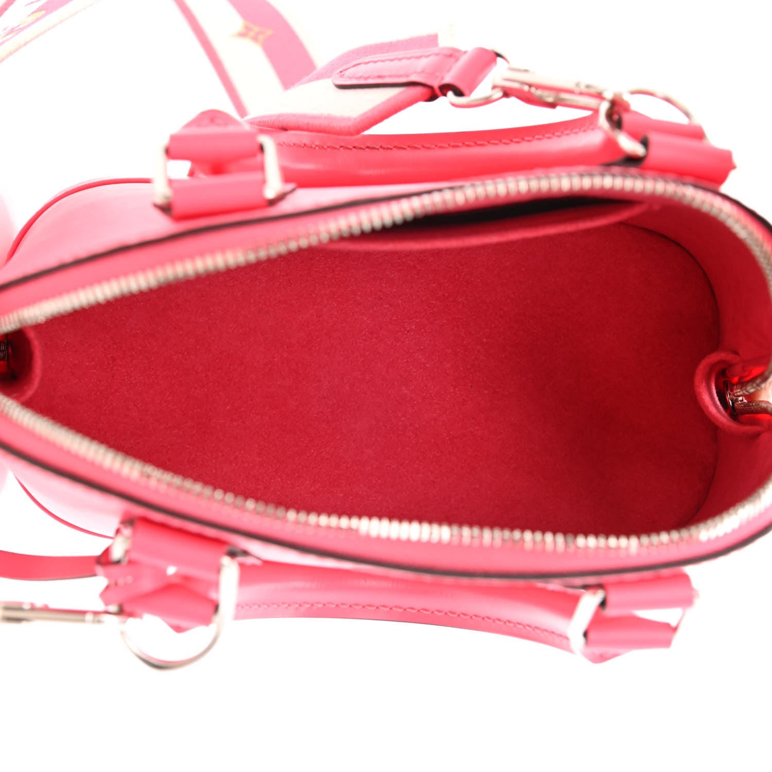 Louis Vuitton Epi Jacquard Alma BB Dragon Fruit 5 of 19