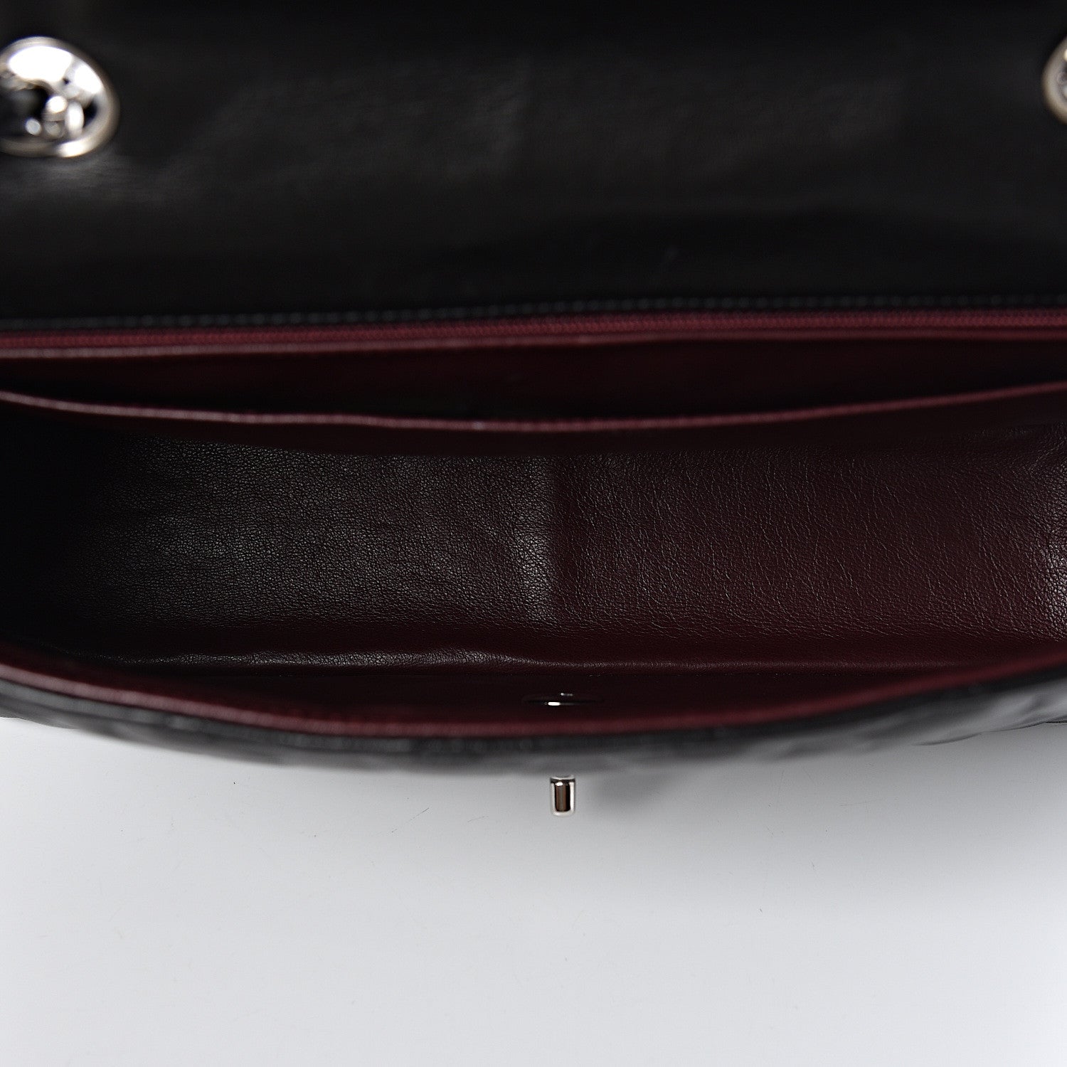 Chanel Lambskin Quilted Jumbo Single Flap Black 5 of 10