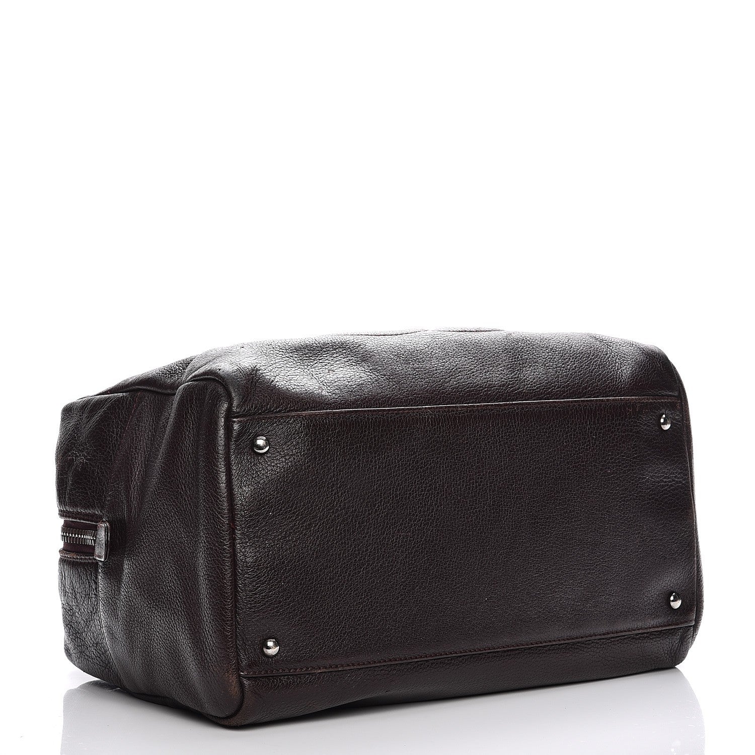 Chanel Deerskin Luxe Ligne Bowler Purple 4 of 23