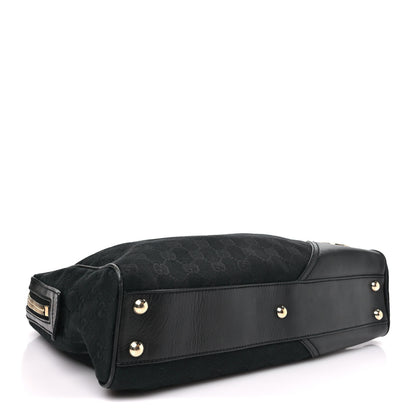 Gucci Monogram Medium New Britt Boston Black 4 of 11