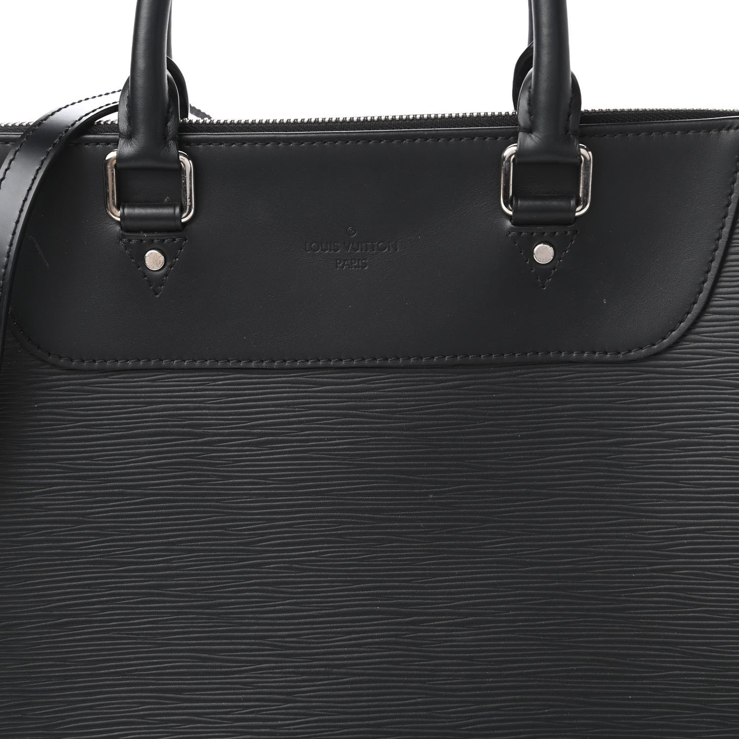 Louis Vuitton Epi Porte-Documents Jour Briefcase Black 11 of 11