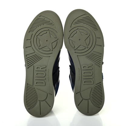 Christian Dior Technical Calfskin Sneakers 37.5 Blue 4 of 4