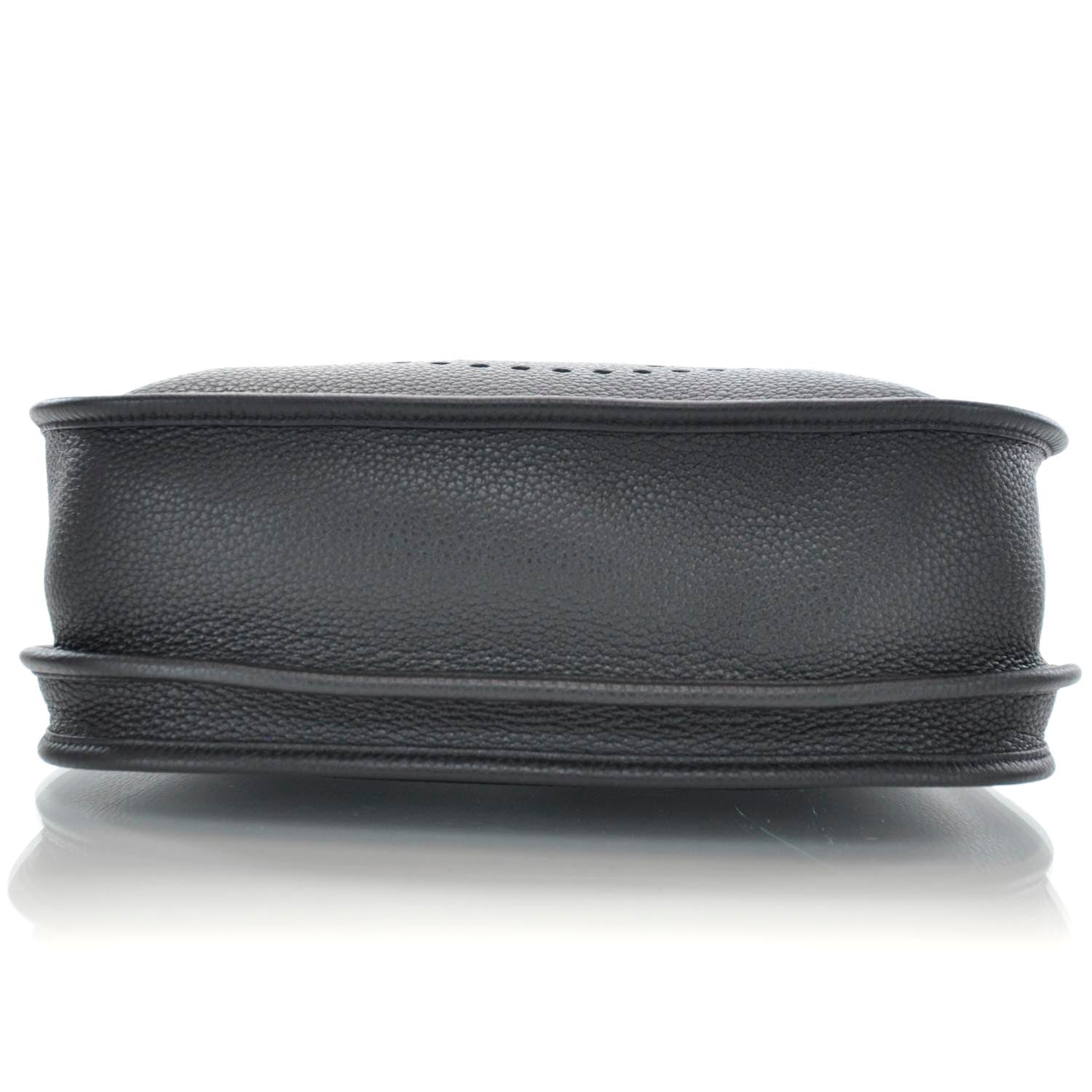 Hermes Taurillon Clemence Evelyne III GM Black 6 of 10