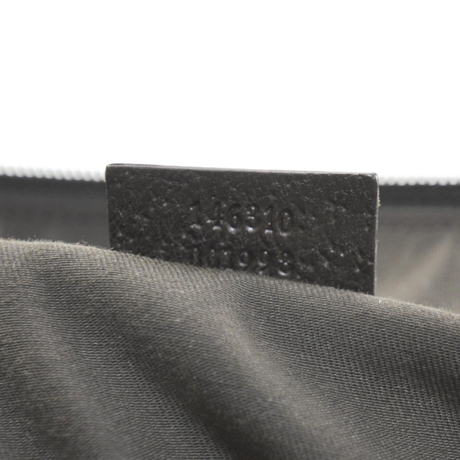 Gucci GG Monogram Web Large Collapsible Carry On Duffle Beige Brown 9 of 10