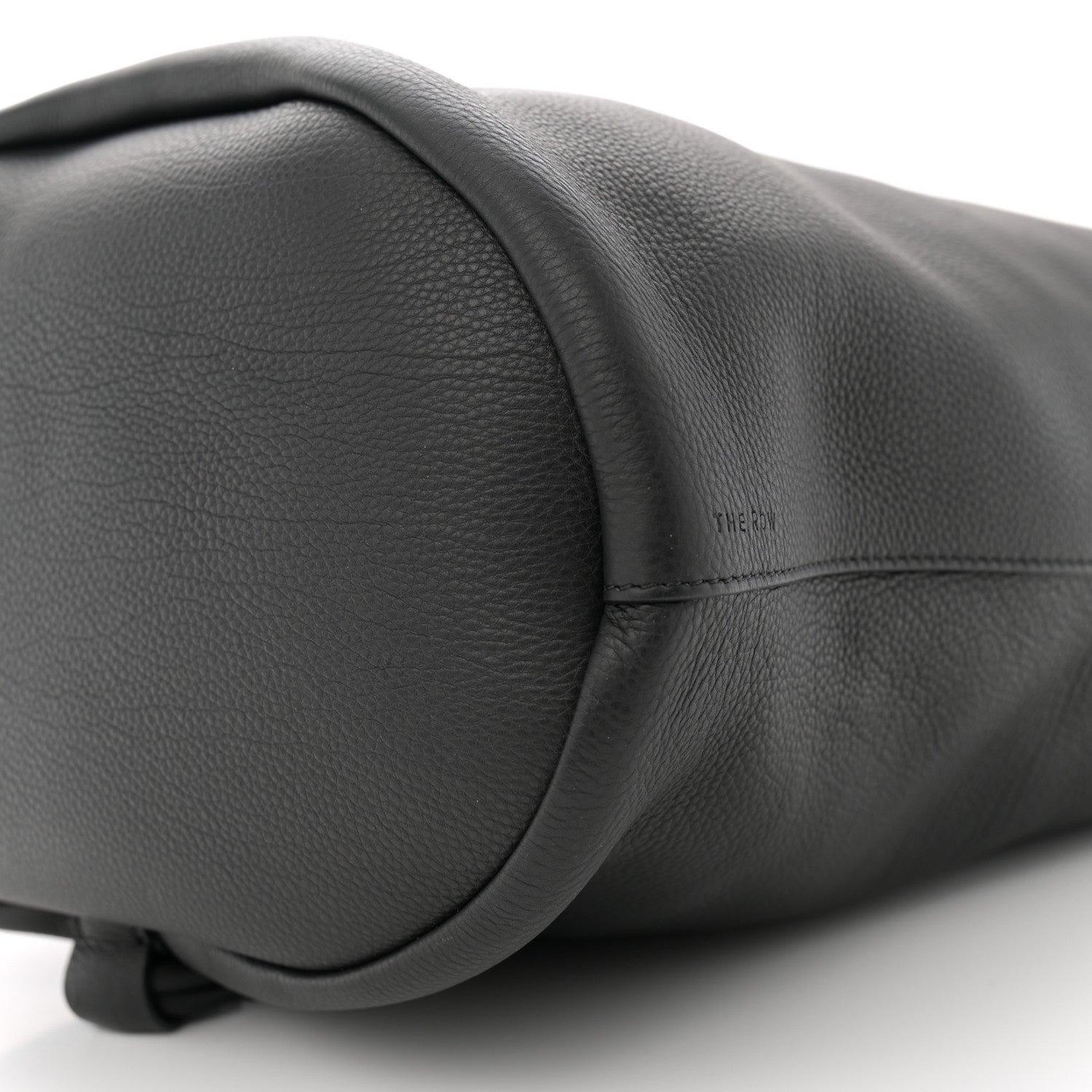 The Row Grained Calfskin Joe Backpack Black 9 of 9