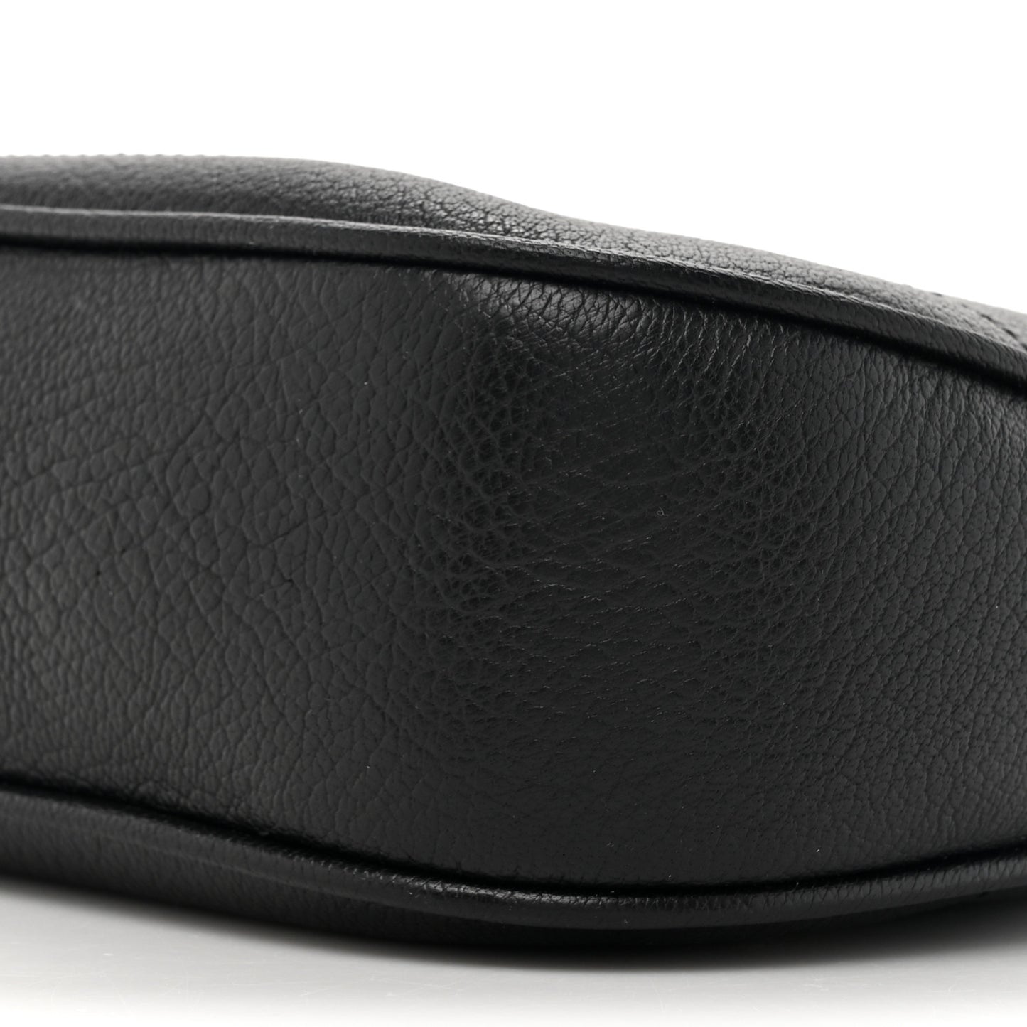 Goatskin Small Aphrodite Shoulder Bag Black