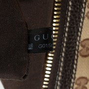 Gucci Crystal Monogram Calfskin Large Business Tote Brown 8 of 18