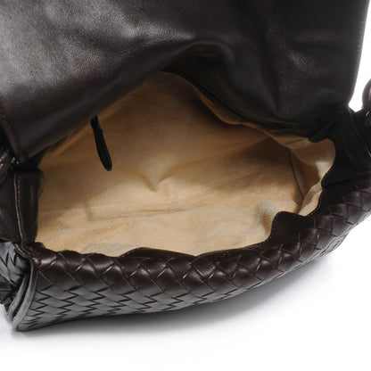 Bottega Veneta Nappa Intrecciato Small Flap Ebano 5 of 8