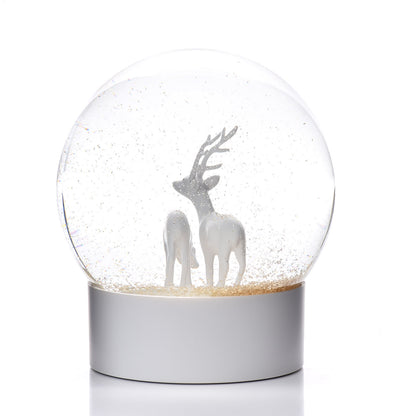 Chanel Glass Joaillerie Deer Christmas Snow Globe 3 of 4
