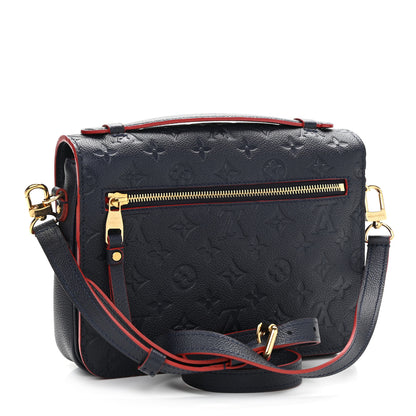 Louis Vuitton Empreinte Pochette Metis Marine Rouge 3 of 12