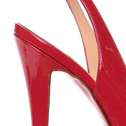 Christian Louboutin Patent No Prive 120 Pumps 35 Pivoine 9 of 11
