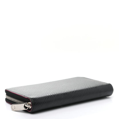 Louis Vuitton Epi Zippy Wallet Black Hot Pink 8 of 16