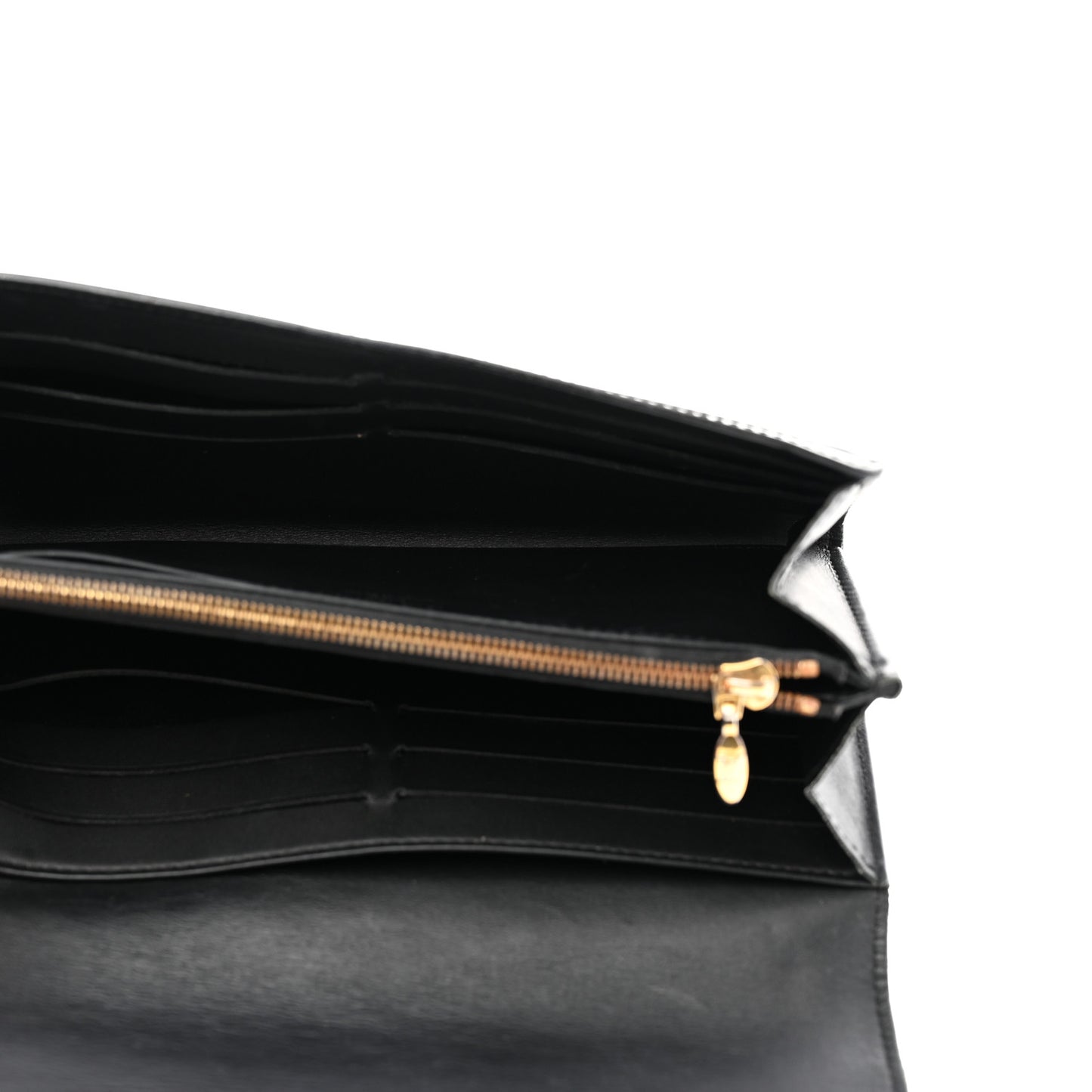 Patent Louise Wallet Black