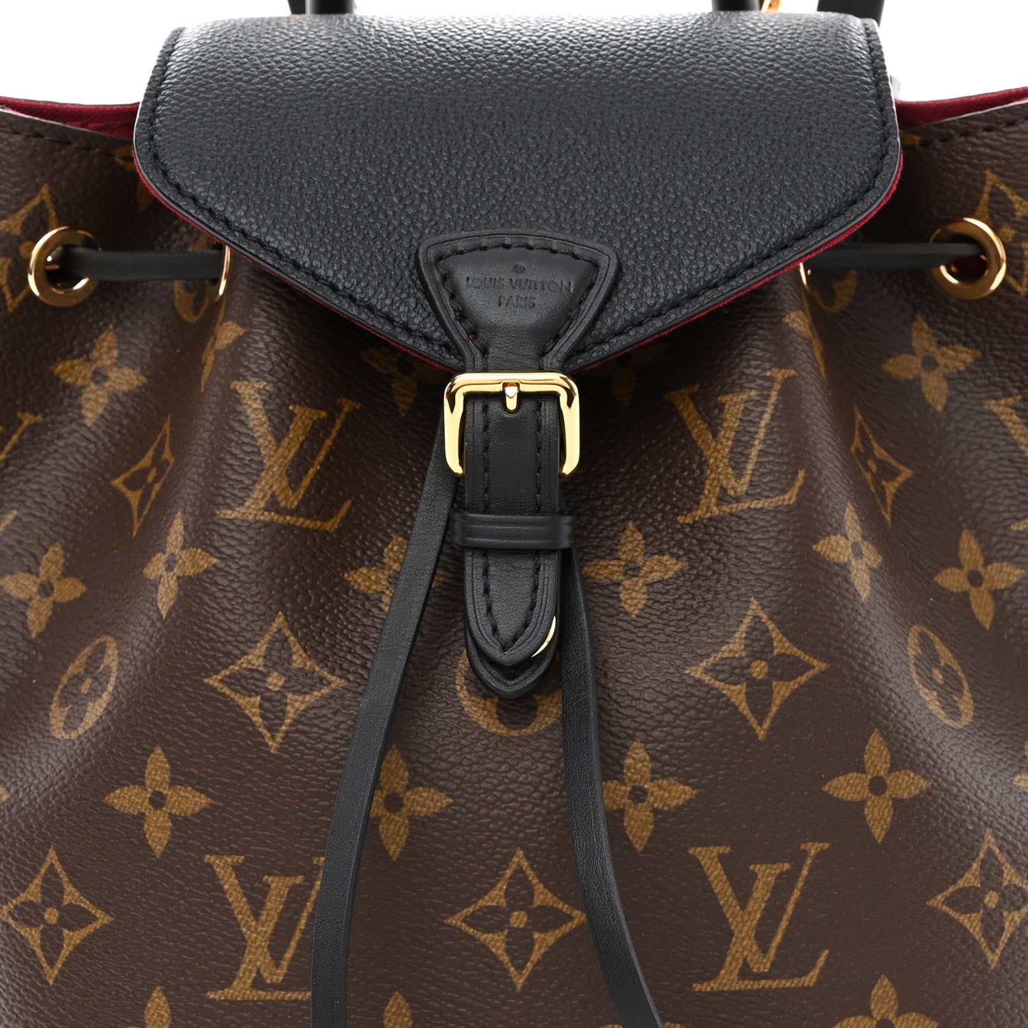 Louis Vuitton Monogram BB Montsouris NM Backpack Black 9 of 11