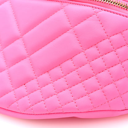 Versace Nappa Quilted Belt Bag Pink 9 of 9