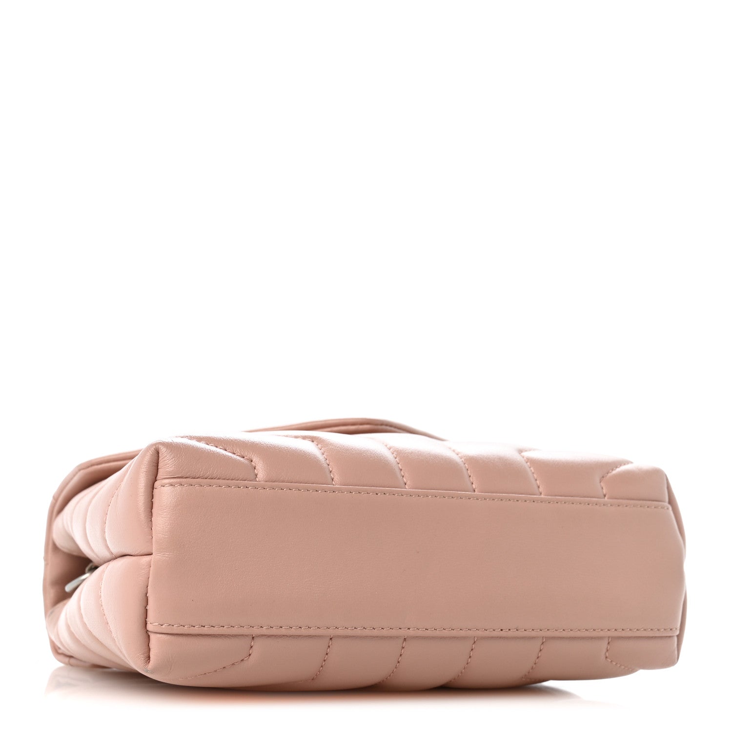 Saint Laurent Calfskin Y Quilted Monogram Toy Loulou Crossbody Bag Tender Pink 4 of 13