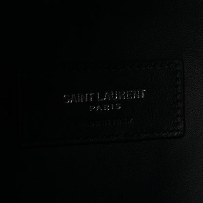 Saint Laurent Smooth Calfskin Large Le 5 A 7 Soft Hobo Black 10 of 21