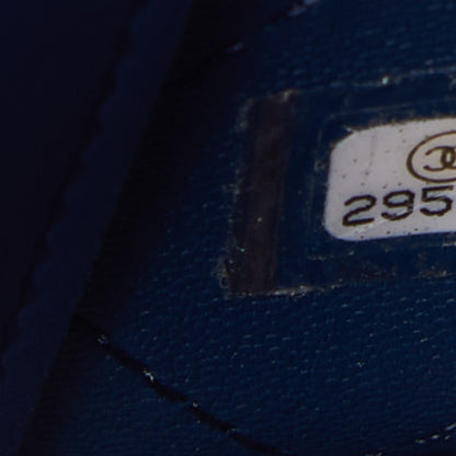 Chanel Calfskin Large Serial Shopper Tote Navy 8 of 8