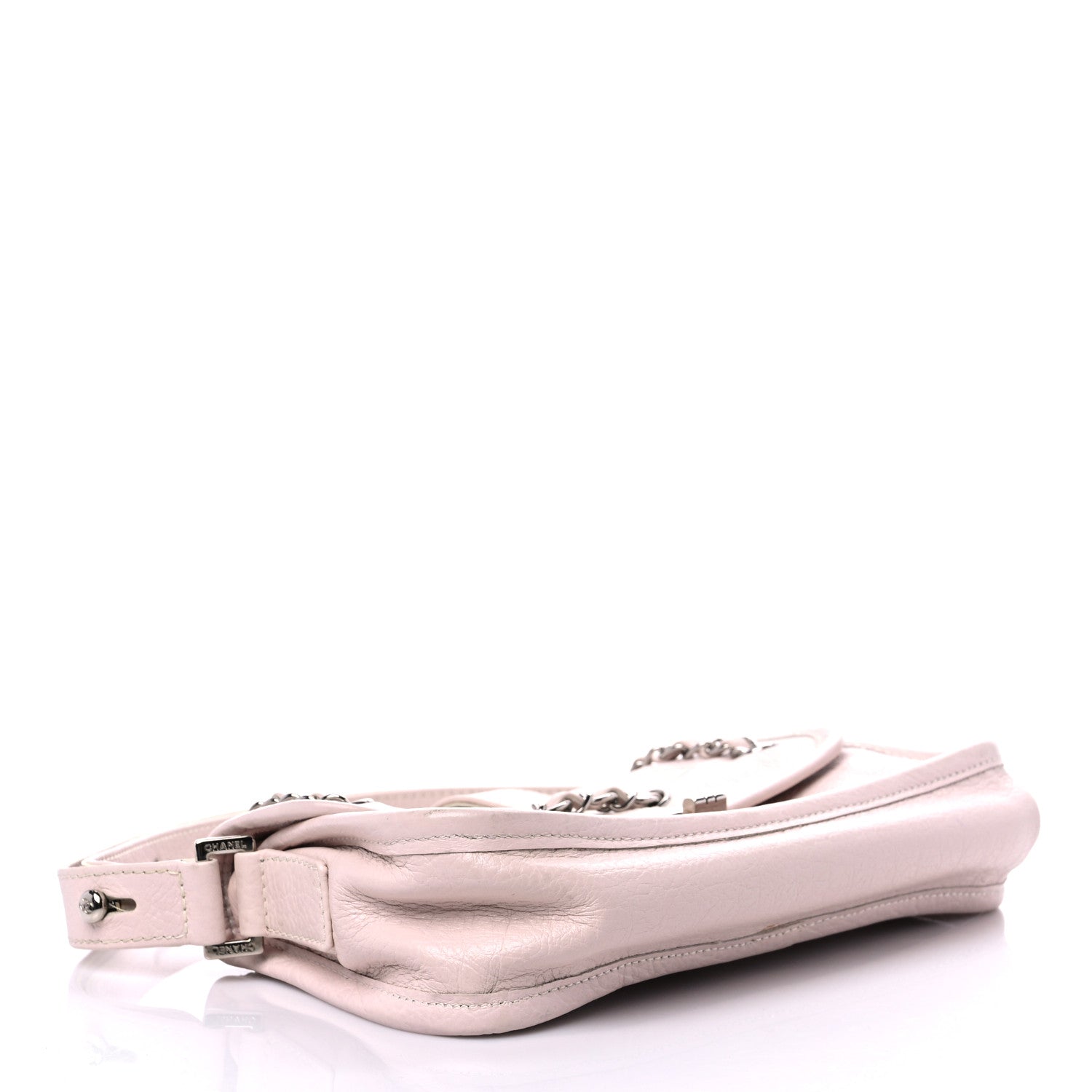Chanel Calfskin Mademoiselle Flap Shoulder Bag Light Pink 4 of 18
