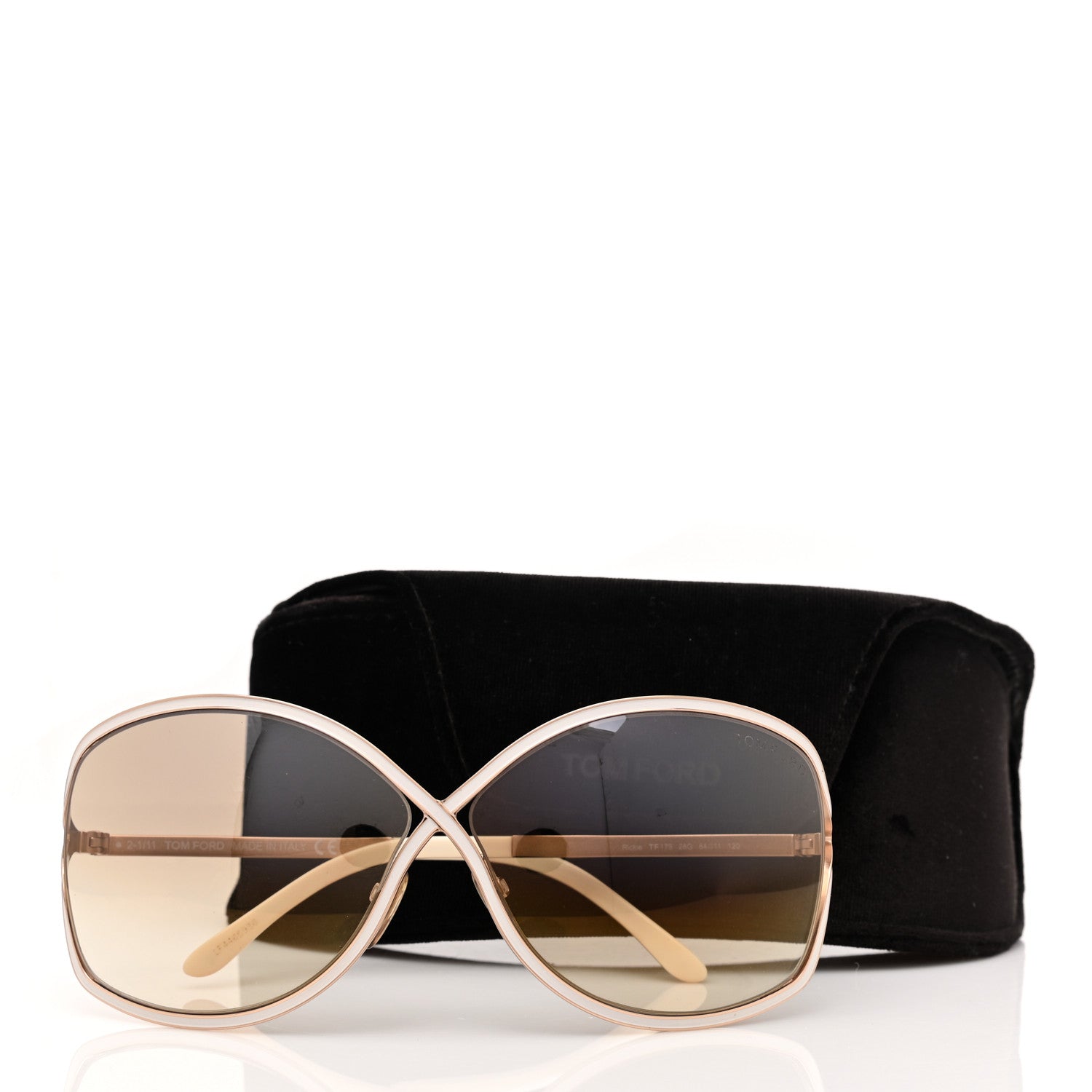 Tom Ford Miranda Crossover Sunglasses TF130 Gold 7 of 7