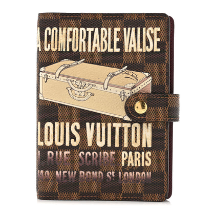 Louis Vuitton Damier Ebene Valise Small Ring Agenda Cover 1 of 9