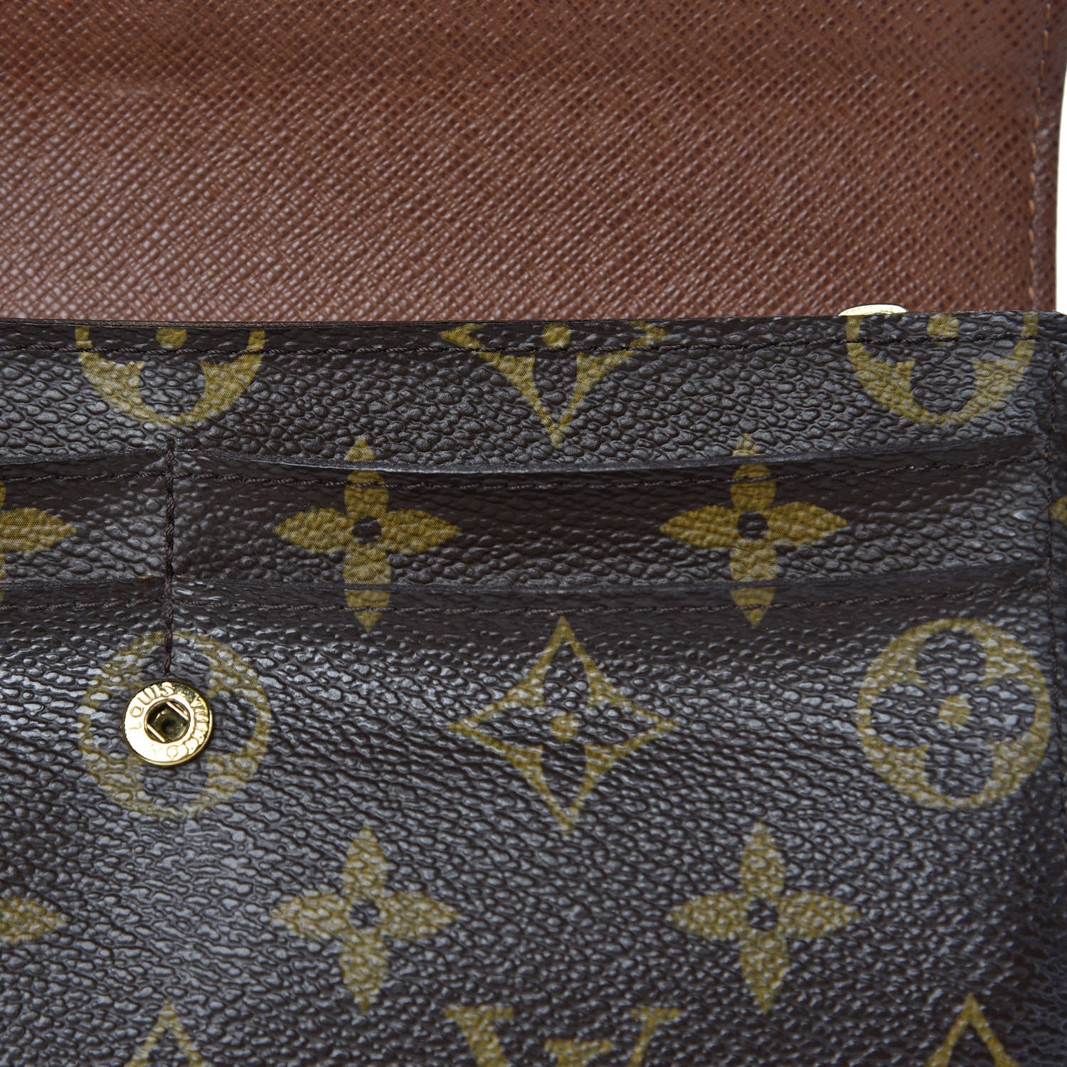 Louis Vuitton Monogram Sarah Wallet 10 of 10