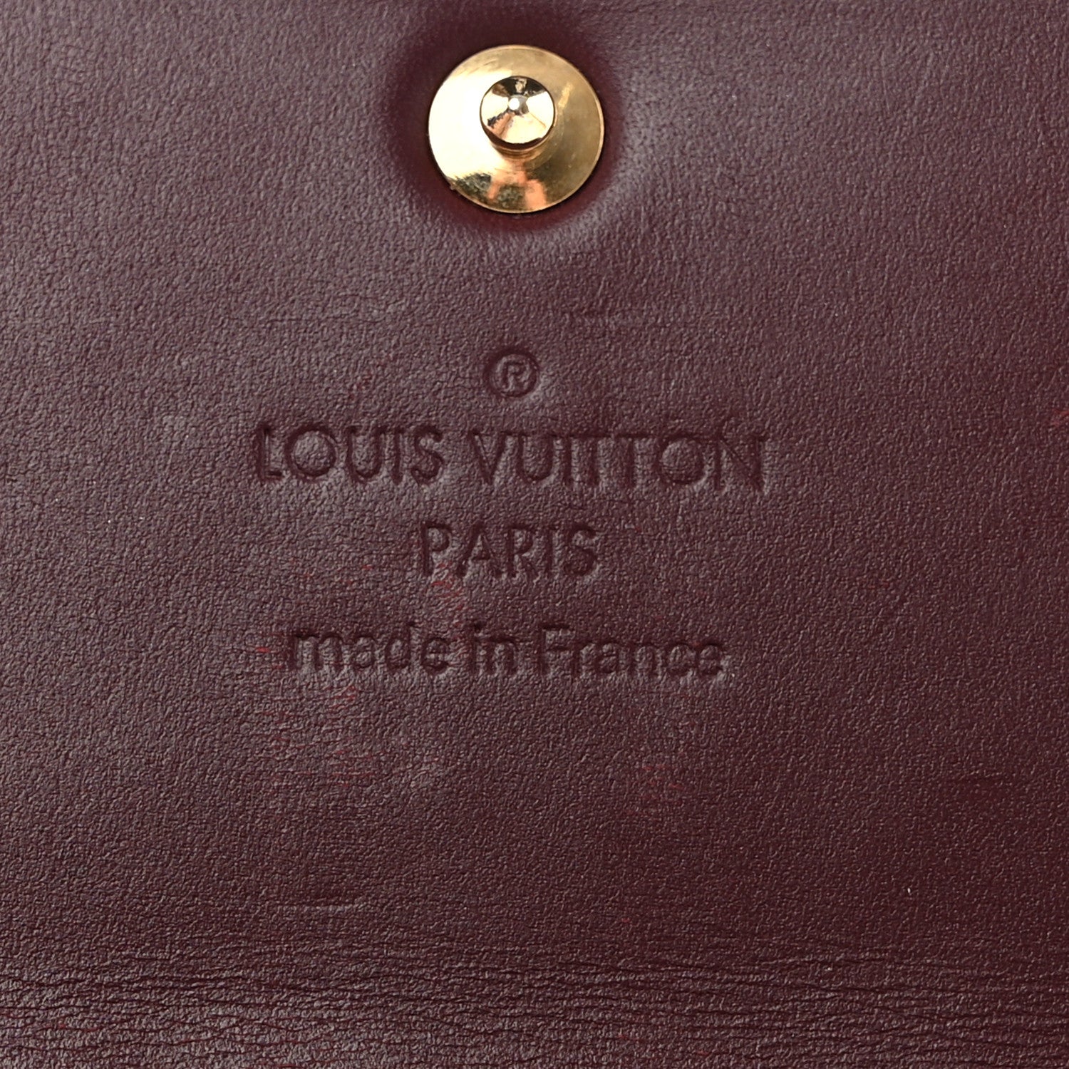 Louis Vuitton Vernis Sarah Wallet Rouge Fauviste 6 of 8