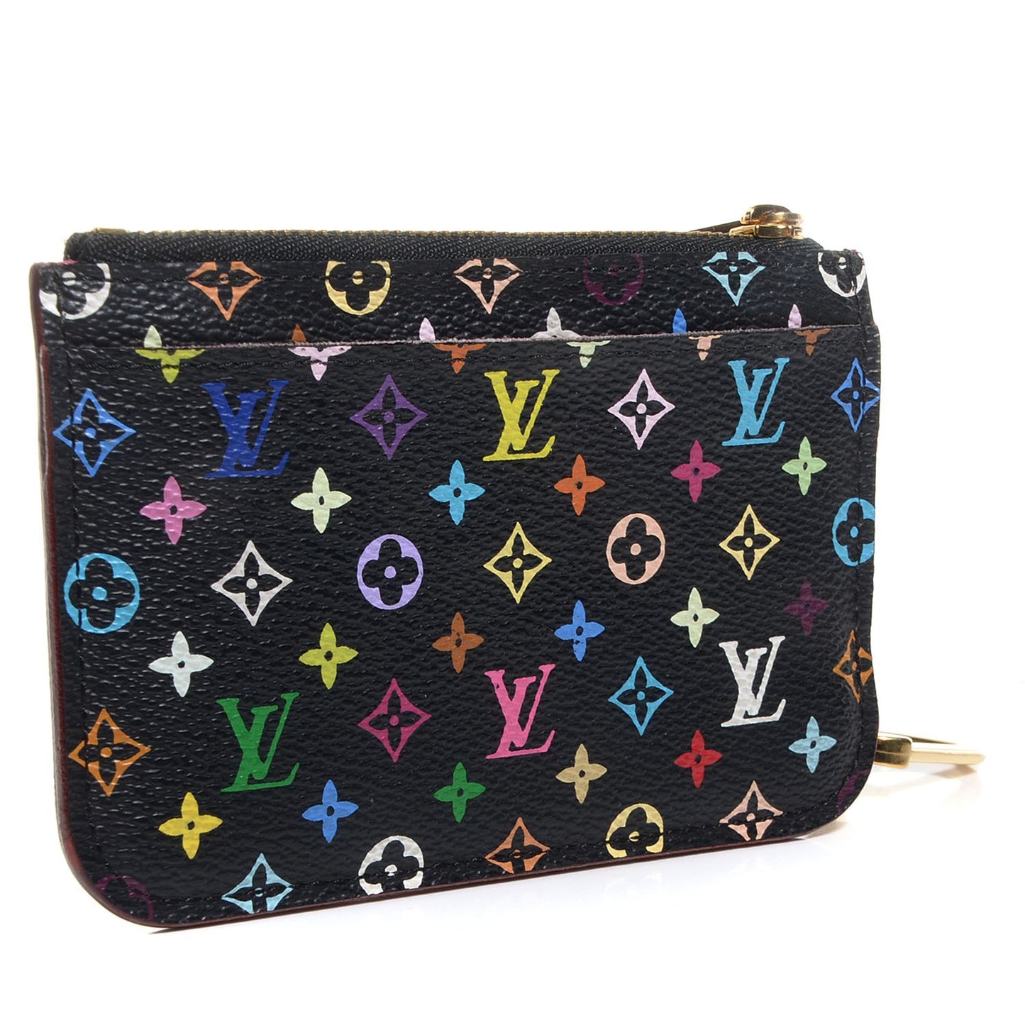 Monogram Multicolor Key Pouch Black Grenade