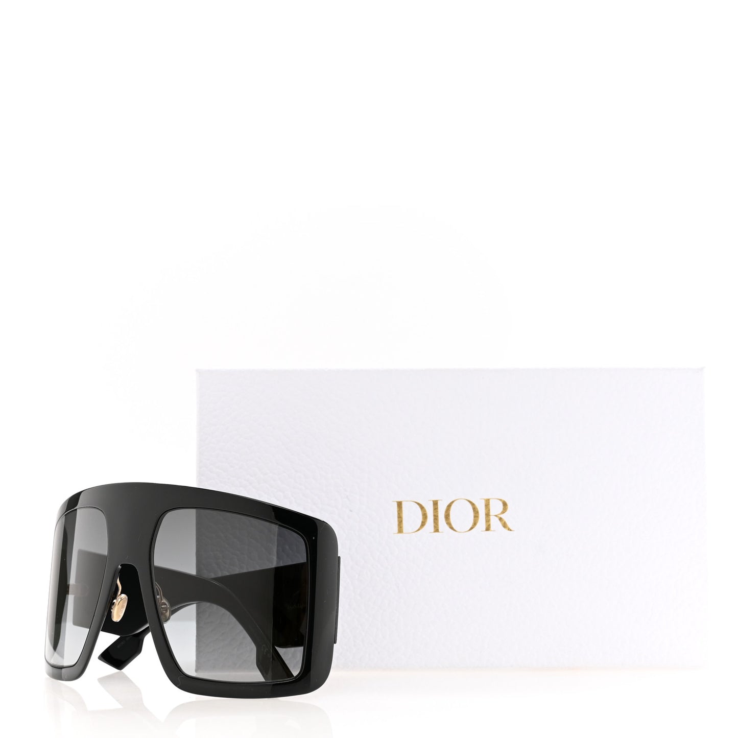 Acetate DiorSo Light 1 Shield Sunglasses Black