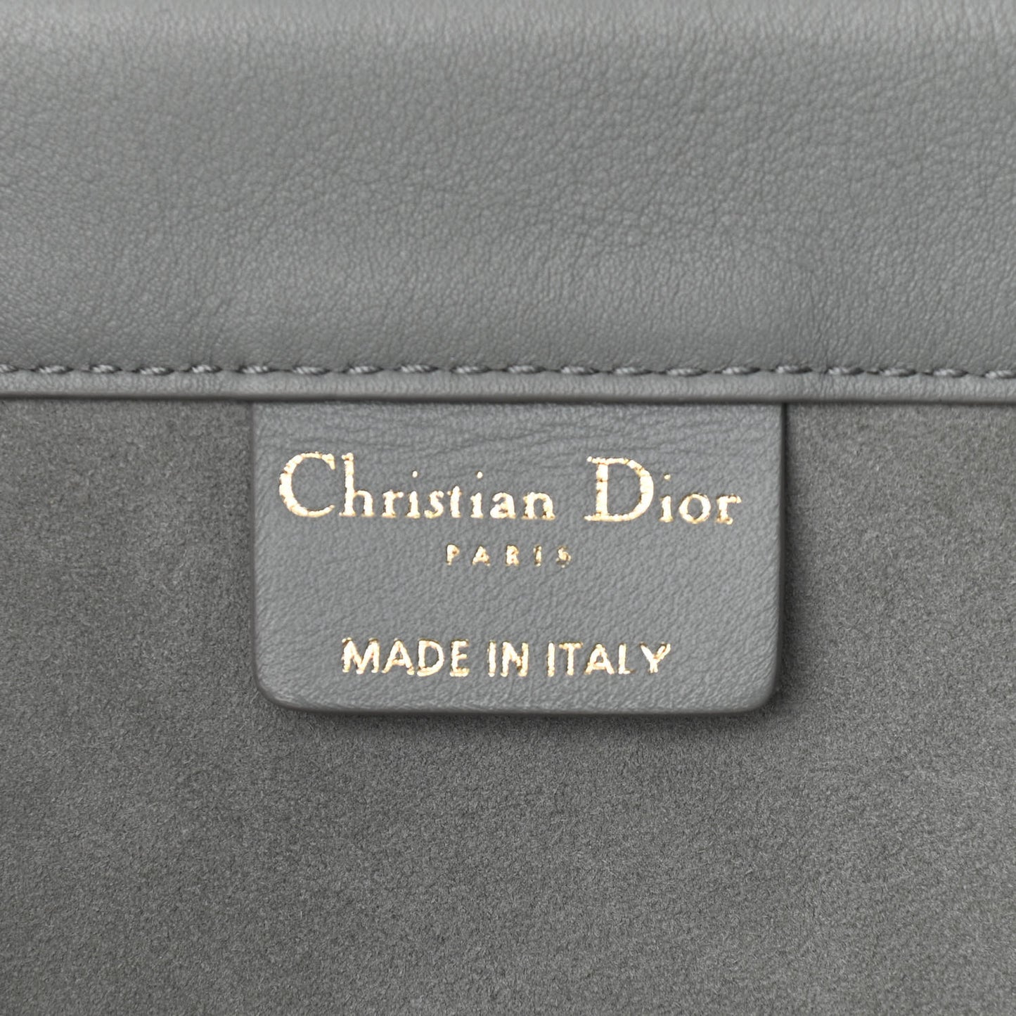 Calfskin Embossed Medium Book Tote Grey