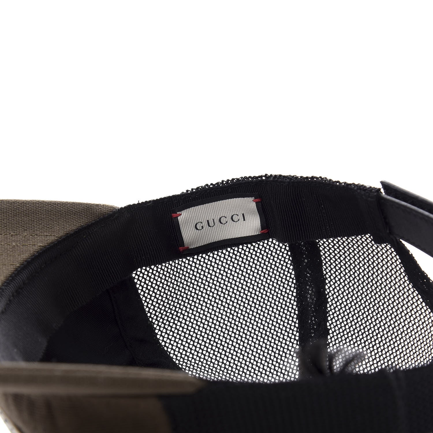 Gucci Cotton Baseball Hat Military Green 7 of 9