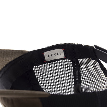 Gucci Cotton Baseball Hat Military Green 7 of 9