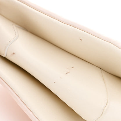 Louis Vuitton Pearlescent Lambskin Embossed Monogram Coussin PM Beige Rose 12 of 13